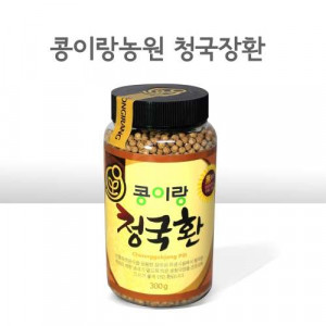 [콩이랑농원]콩이랑 청국장환 300g 매주 월, 수, 금 발송 